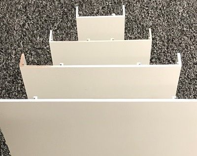 Capture Ceiling Trim Trim- 6063 T5 extruded aluminum acoustical perimeter ceiling trims in 2” 4” 6” & 8” wide profiles. attach to any style ceiling grid system.