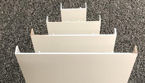 Capture Ceiling Trim Trim- 6063 T5 extruded aluminum acoustical perimeter ceiling trims in 2” 4” 6” & 8” wide profiles. attach to any style ceiling grid system.