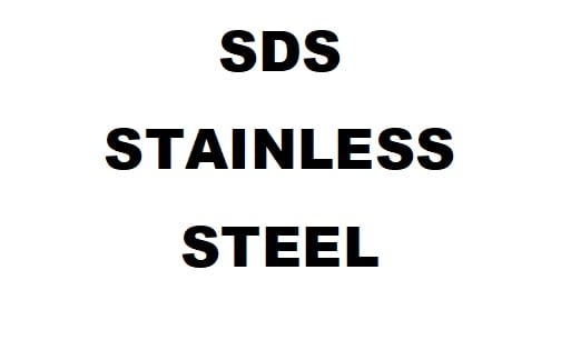SDS STAINLESS STEEL Brand X Metals