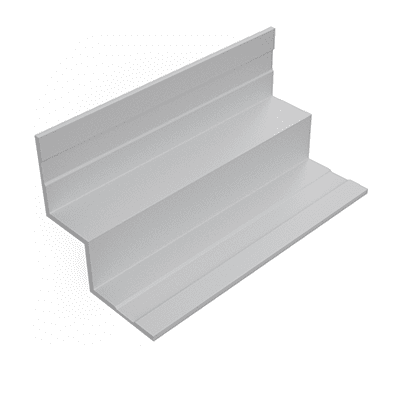 Cement Panel Inside Corner 5/8" Fiber Cement Panel Trim Extruded Aluminum Brand X Metals Inc