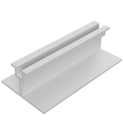 1/4" plaster Channel Control Joint Aluminum Extrusion