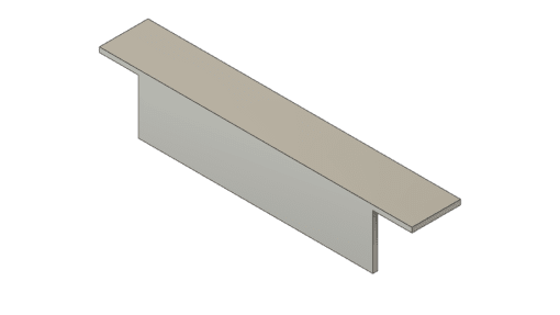 Continuous Aluminum Soffit Vent (Continuous Removable Balcony Soffit Vent) End Cap By Brand X Metals Inc