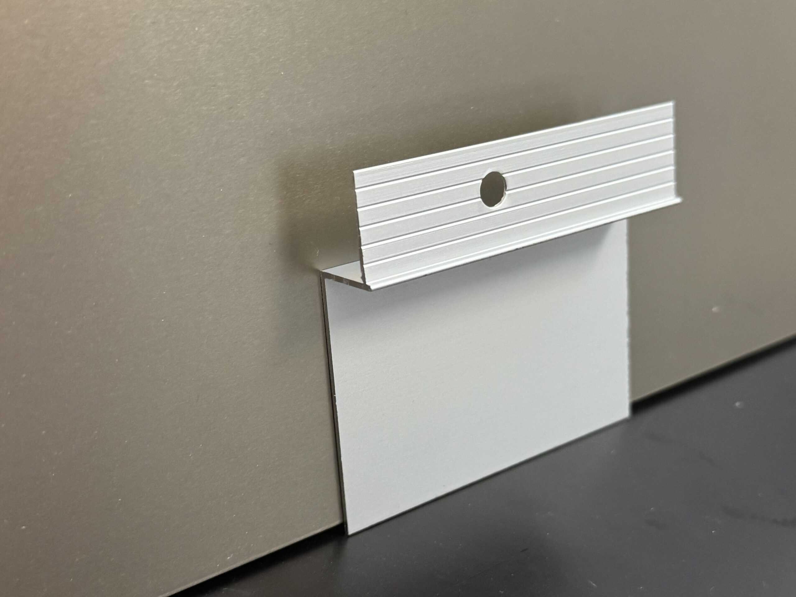 Aluminum Drywall Base Shadow reveal  Drywall Z Reveal 