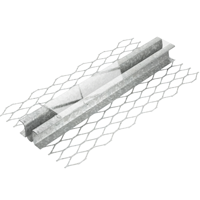 Double J Control Joint XJ15 Galvanized Steel