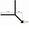 plaster corner trim dimensions