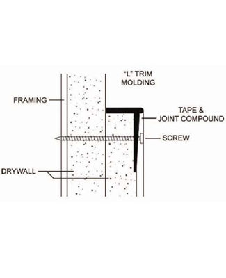 Drywall L Mold - Brand X Metals