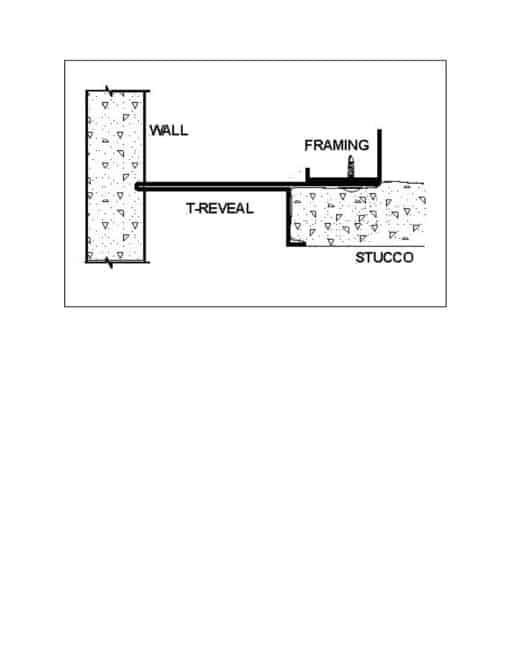 moisture resistant T-mold